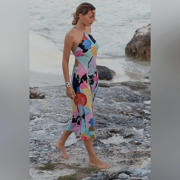 RIXO Dresses & Skirts - NWT w/flaw RIXO Hayley Silk Slip Dress